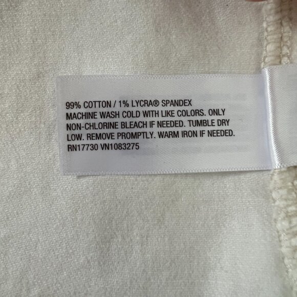 universal thread - V-Neck Denim Vest - White size - M - Picture 6 of 7